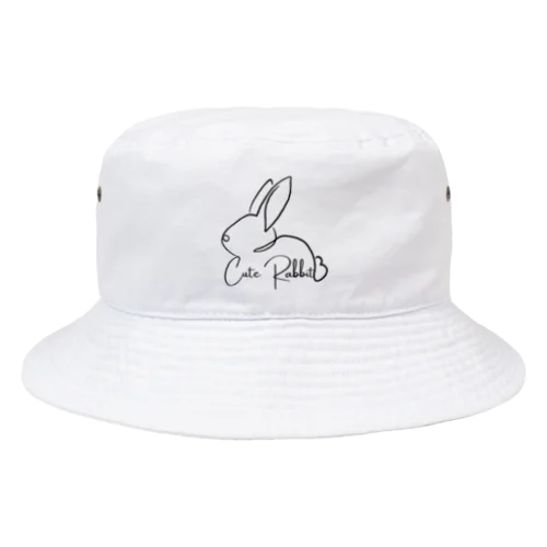 Cute Rabbit Bucket Hat
