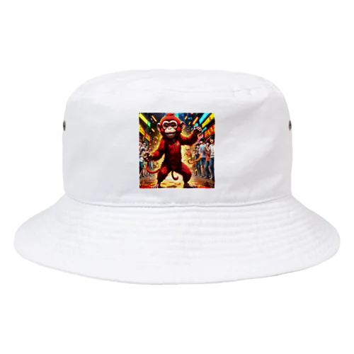 陽気なサル Bucket Hat