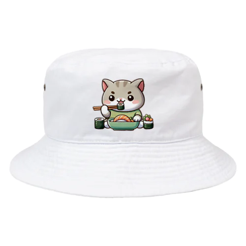 すしのねこ Bucket Hat