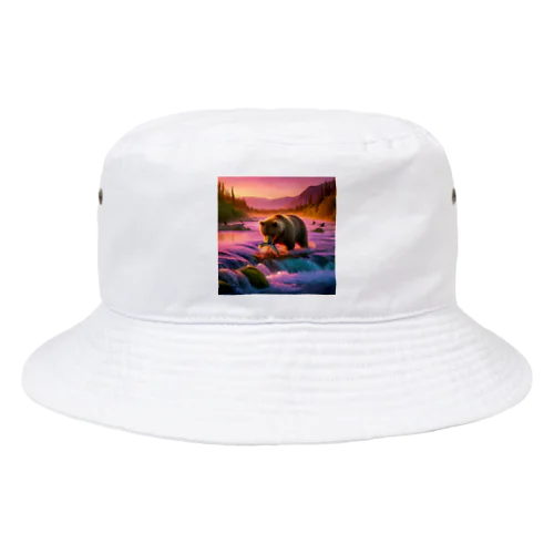 アラスカのグリズリー Bucket Hat