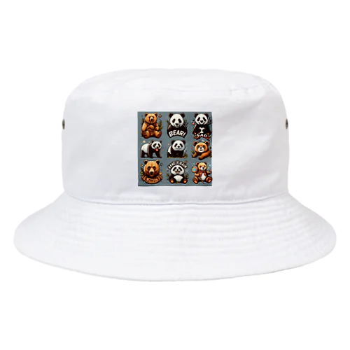 クマジャック Bucket Hat