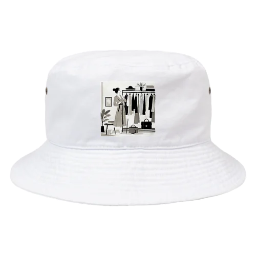 ミニマリストファッション  Bucket Hat