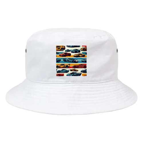 スポーツカー Bucket Hat