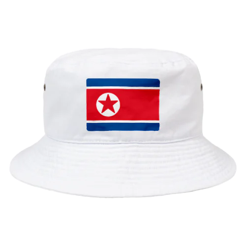 北朝鮮の国旗 バケットハット