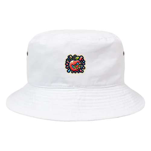 弾けるりんご Bucket Hat