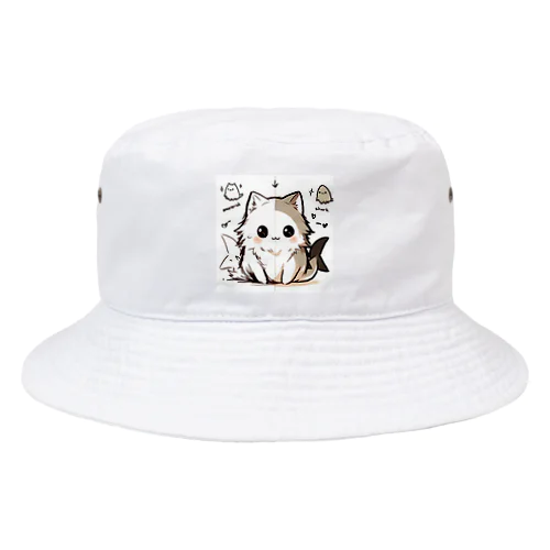 サメ猫くん Bucket Hat