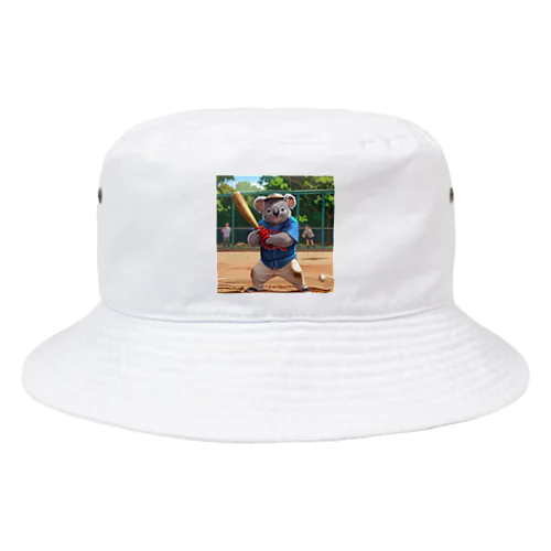 コアラップンで野球をしよう Bucket Hat