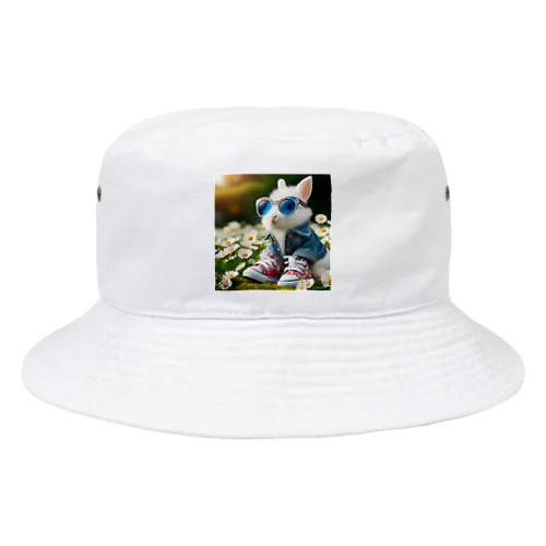 オシャレうさぎ Bucket Hat