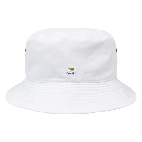 冷や奴さん：ちっちゃなちっちゃなワンポイント Bucket Hat