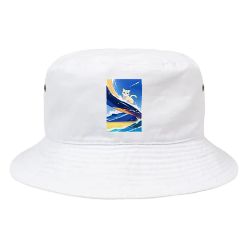 波乗りネコ Bucket Hat