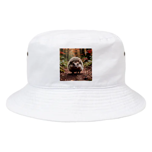 ひょっこり　ハリネズミ Bucket Hat