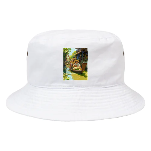 川上市場　なでしこ1478 Bucket Hat