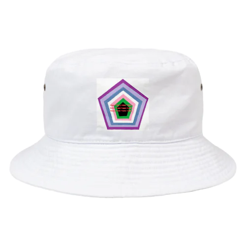 エレガントな五角形 Bucket Hat