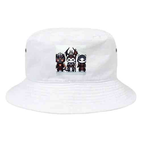 魔王にゃんこと側近にゃんこ Bucket Hat