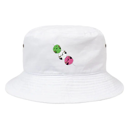 【ばーず】シマエナガ団子 Bucket Hat