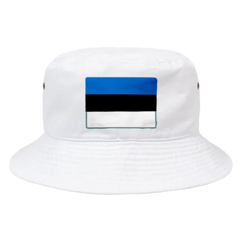 エストニアの国旗 Bucket Hat