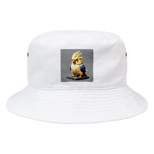 怒ったオカメインコ Bucket Hat