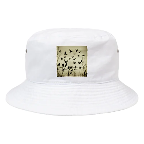 オカメインコの群れ Bucket Hat