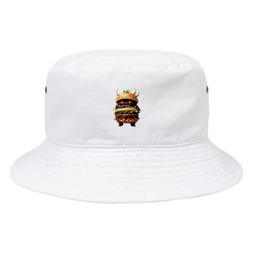 トリプル肉厚ビーフバーガー妖怪　バグドガルド Bucket Hat