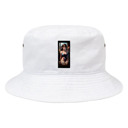 競泳女子3 Bucket Hat