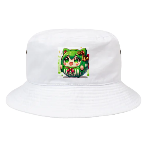 みどりこだるま Bucket Hat