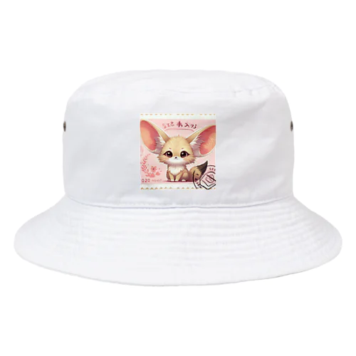 耳長が可愛いフェネックちゃん13 Bucket Hat