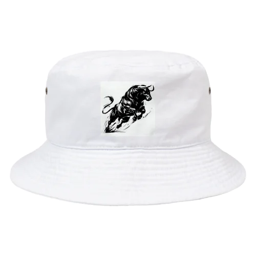 水墨牛 Bucket Hat