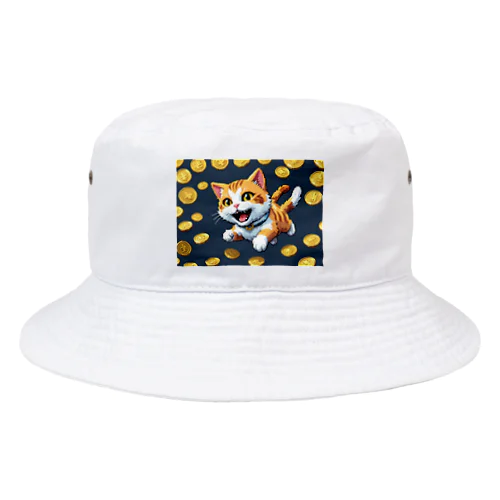 猫に小判 Bucket Hat