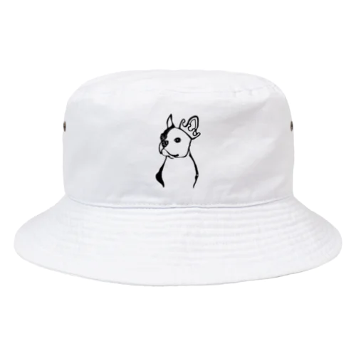 ボストンテリア Bucket Hat