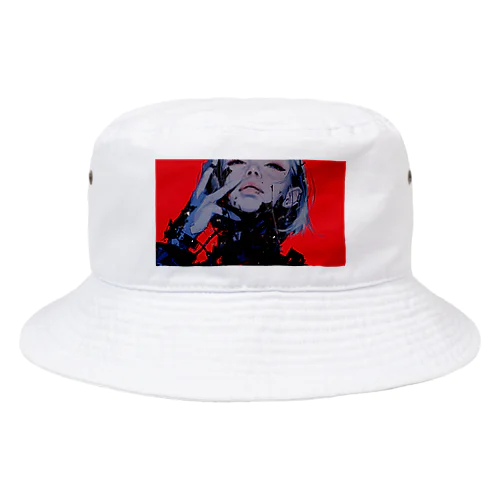 サイバーパンク系 Bucket Hat