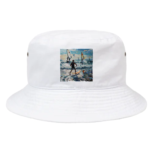 supとwindsurfingレース　エンジェル717 2065 Bucket Hat