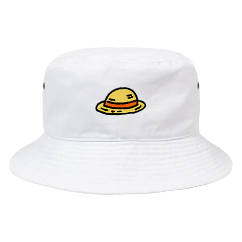 麦わら帽子 Bucket Hat