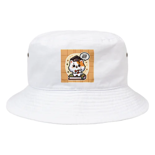 子猫の応援 Bucket Hat