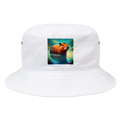 かわいいカピバラ Bucket Hat