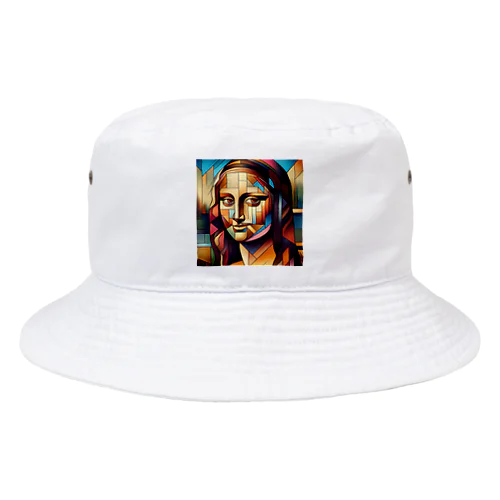 微笑み　ピカソ風 Bucket Hat