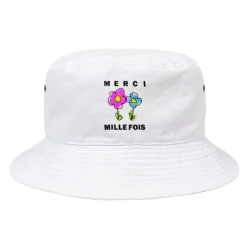 MERCI MILLE FOIS【めっちゃありがとう】フランス語でアピールする Bucket Hat