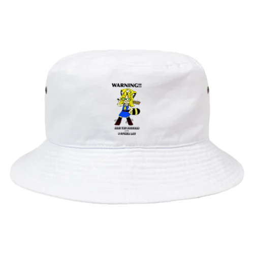 アライグマの新井ちゃん"釘バット" Bucket Hat