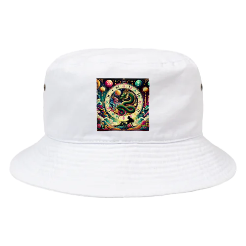 金運ドラゴン Bucket Hat