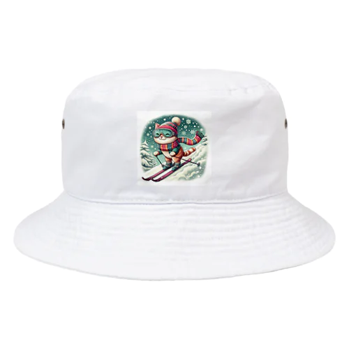 すべってます Bucket Hat