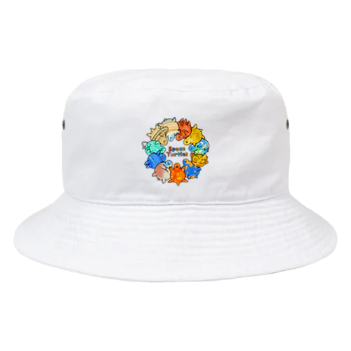 Space Turtles Bucket Hat