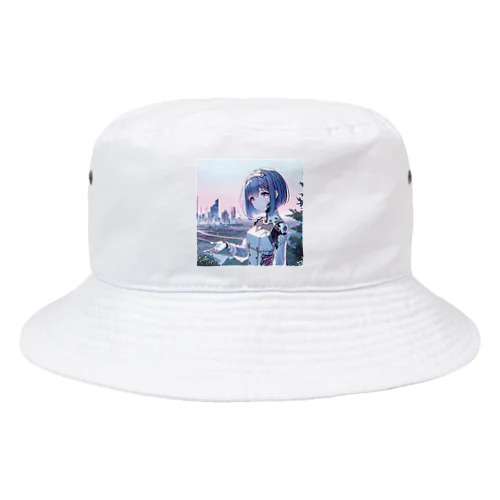 サイバーパンクガール Bucket Hat