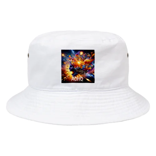 ADHD 　爆発的思考力 Bucket Hat