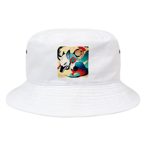 うきよ犬６ Bucket Hat