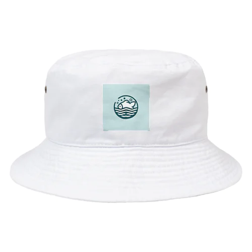 シンプルなお魚 Bucket Hat