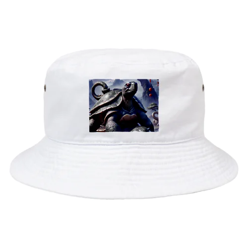 北方守護★黒き霊亀 玄武 Bucket Hat