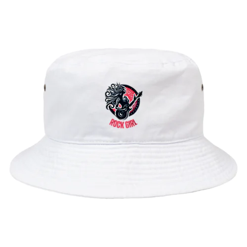 ROCK GIRL Bucket Hat