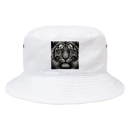 迫力のある虎 Bucket Hat