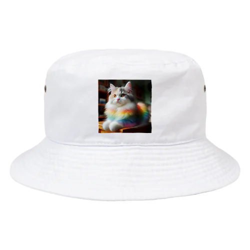 虹色CAT Bucket Hat