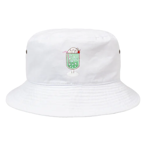 クリームソーダ Bucket Hat