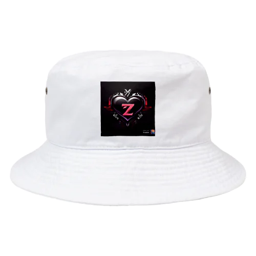 Black heart Bucket Hat